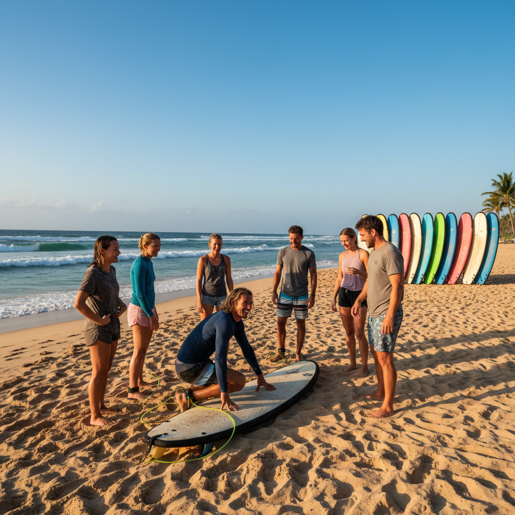 初學者衝浪課程